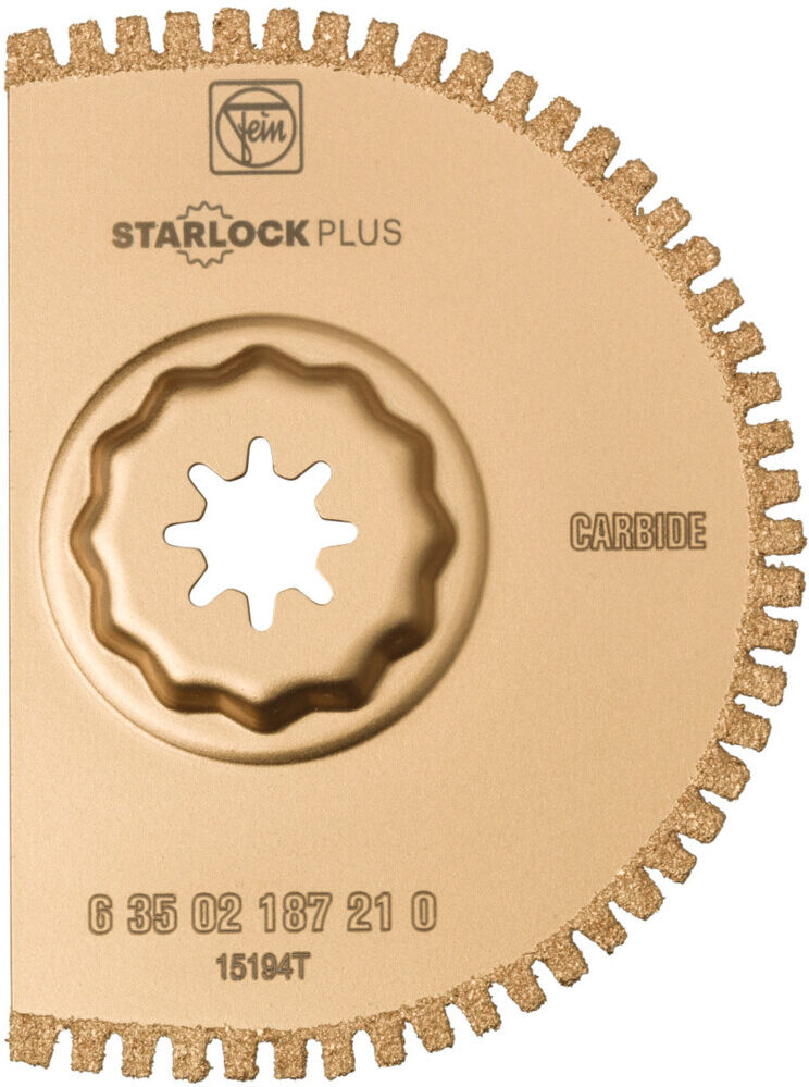 Fein StarLockPlus Hartmetall-Sägeblatt segmentiert Ø 90 für Oszillierer mit Hartmetall-Bestückung, 63502187210 (63502187210   63502187210)