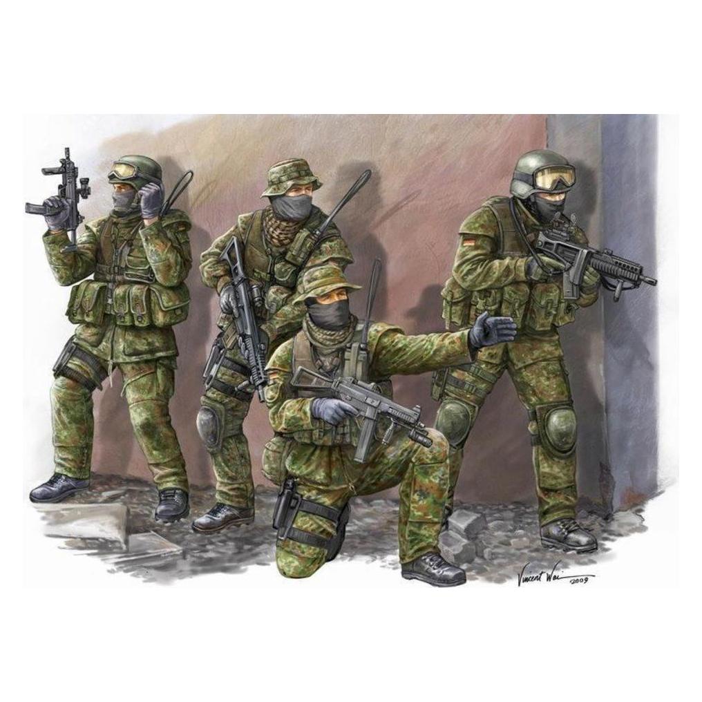 Trumpeter Modern German KSK Commandos (00422)