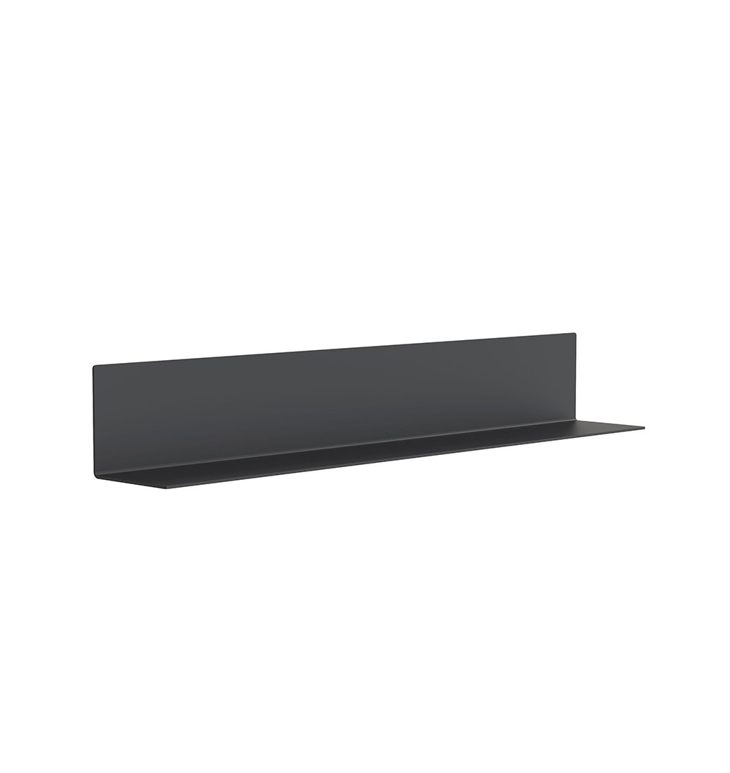 Frost Unu 4022 Wandregal (H 15 x T 15 x L 100cm) (schwarz) schwarz U4022-B