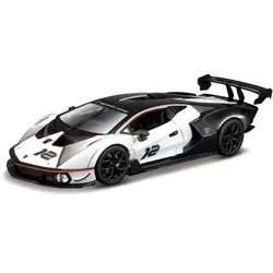 Bburago 18-28023 - Modellauto - Lamborghini Essenza SCV12 (schwarz/weiß, Maßstab 1:24)