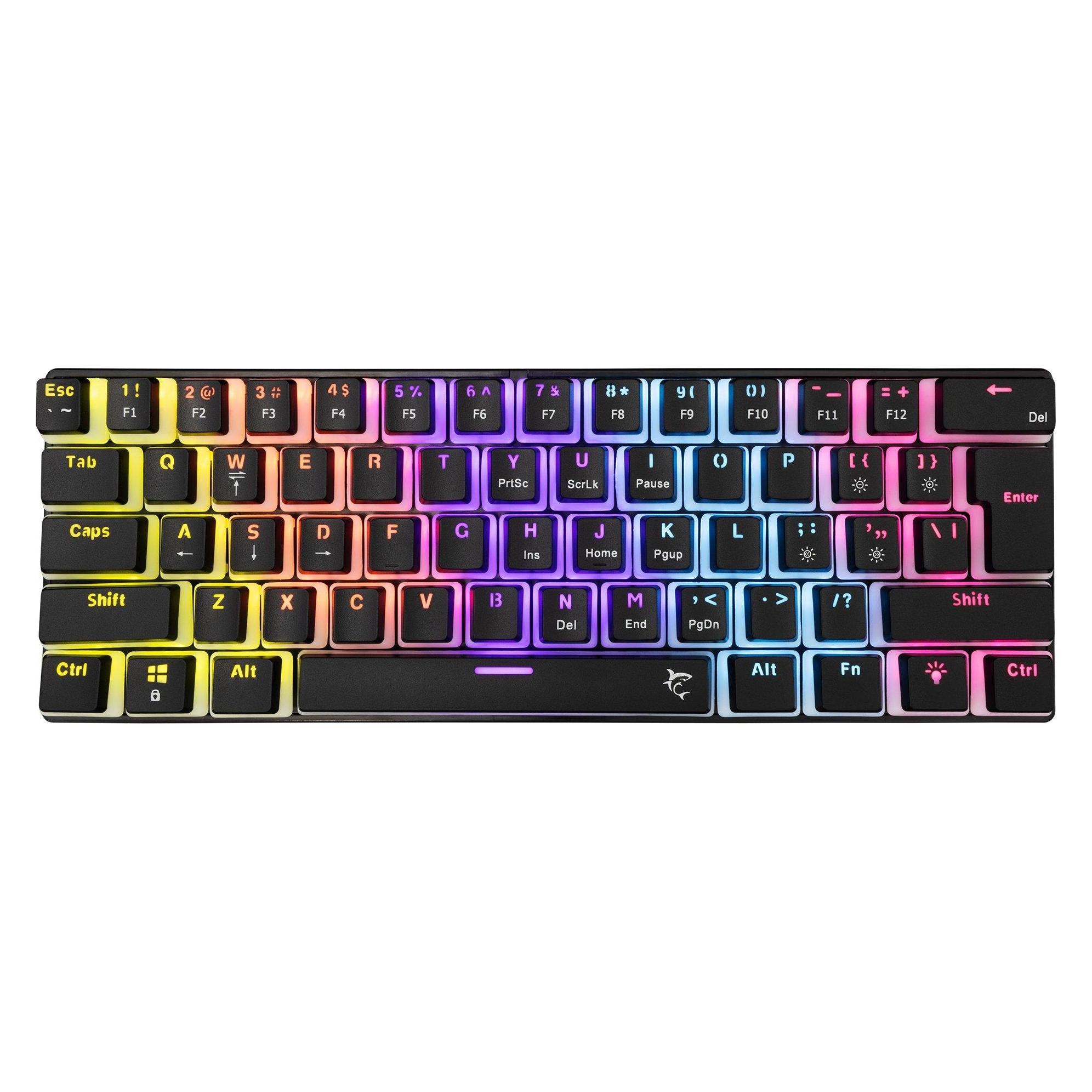 White Shark GK-2202 Ashiko-2 Black/Red US (US, Kabelgebunden) (ASHIKO-2-B-US-RED.SW)