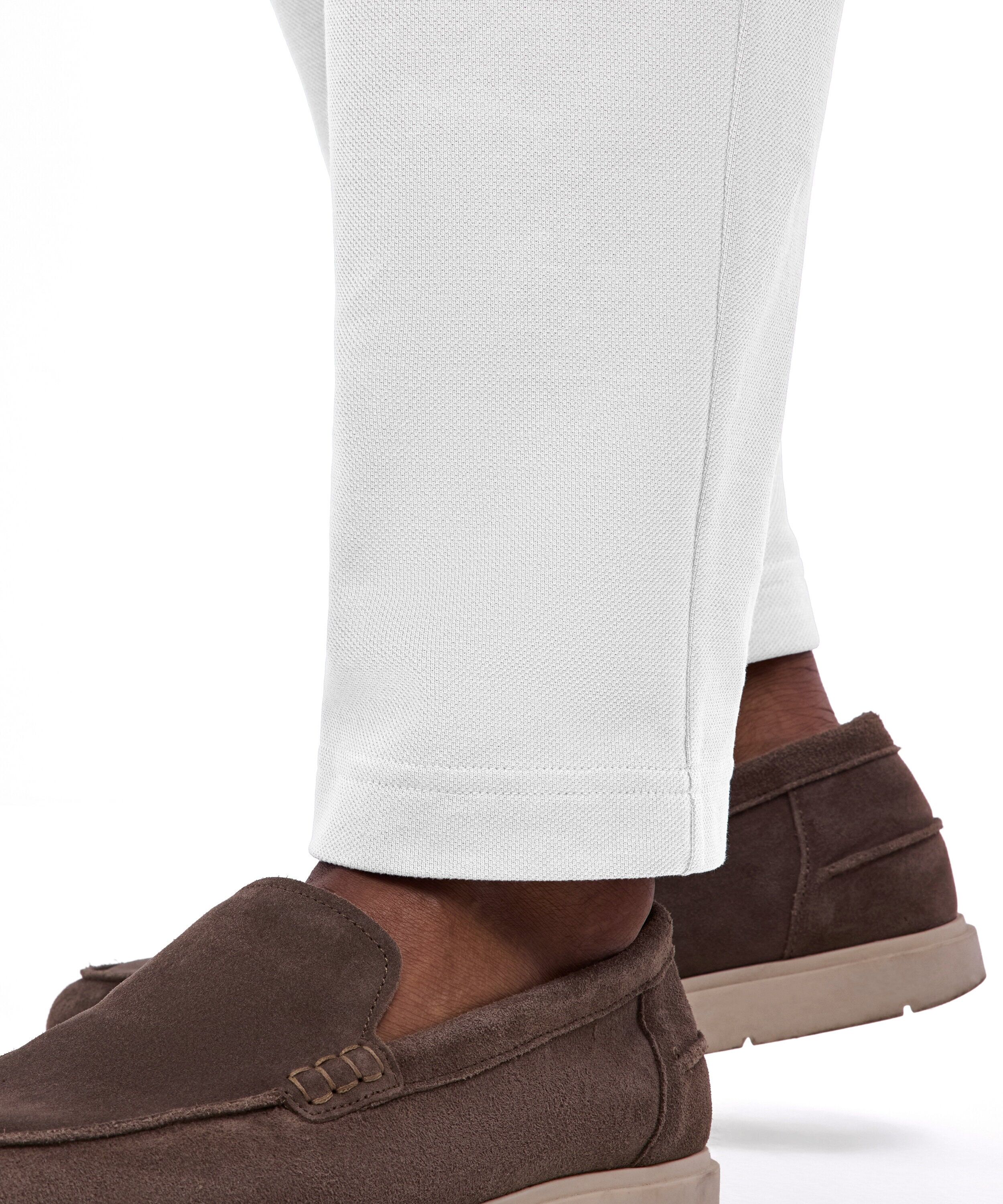 Outdoorhose FALKE "Casual Pique", Herren, Gr. XL, N-Gr, ecru (2051), Hosen Outdoorhose