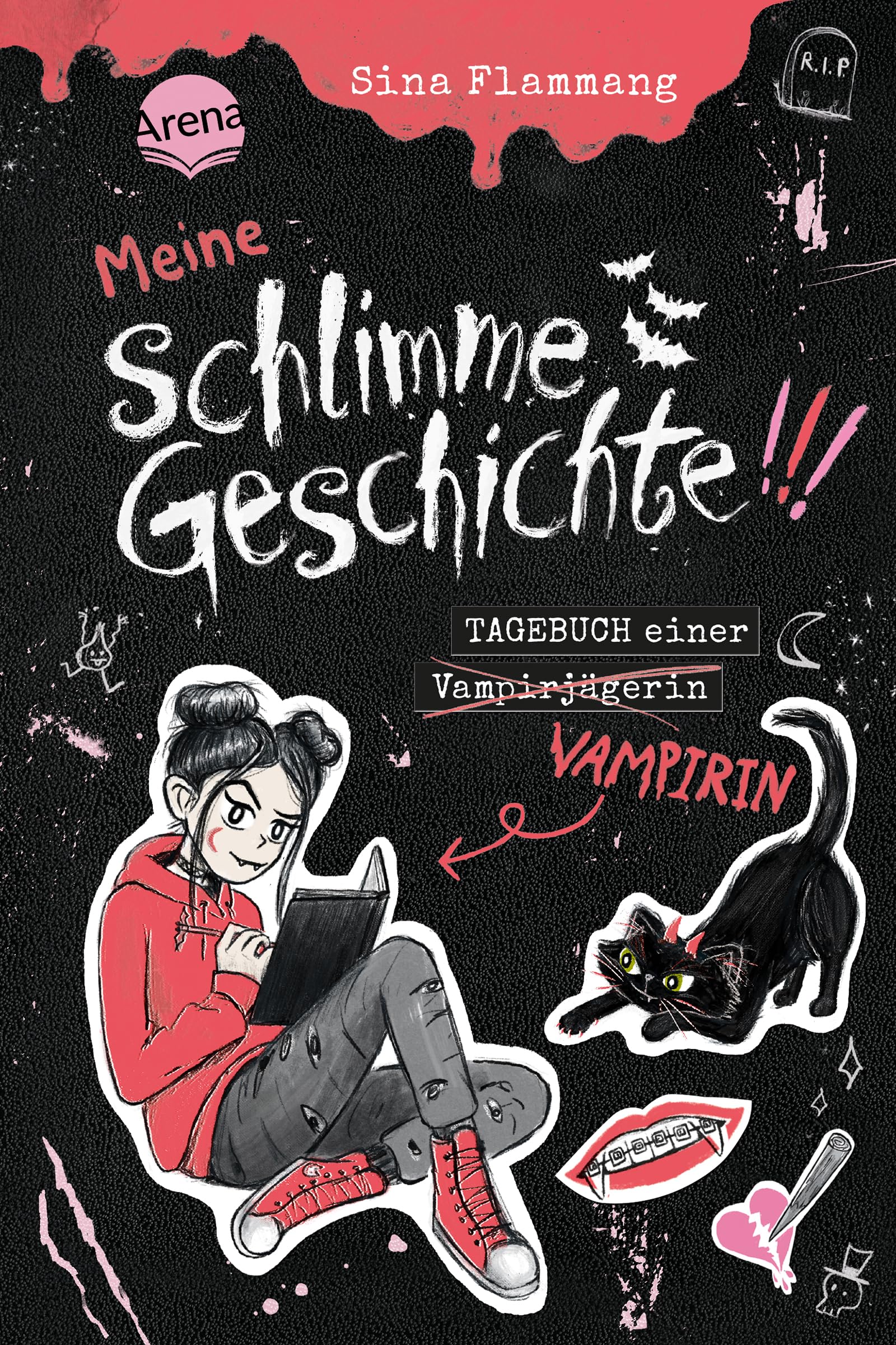 Sina Flammang - Meine schlimme Geschichte!!! Tagebuch einer Vampirin: Ein übernatürlich witziges Vampirtagebuch für alle Untoten ab 10 Jahren - Preis vom 06.10.2026 07:26:00 h