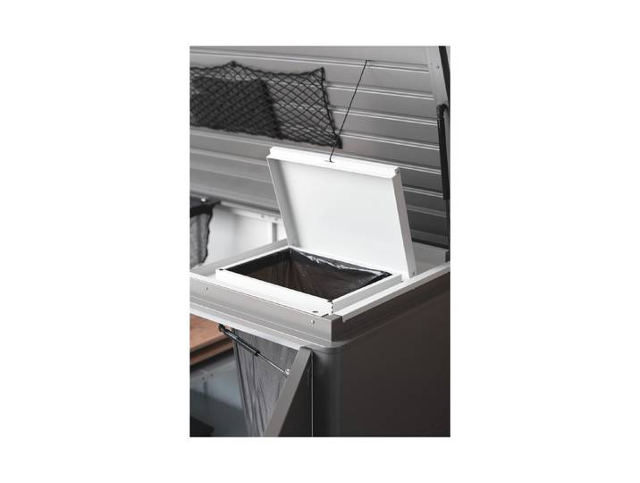 Biohort Müllsackhalterung für HighBoard 200 Grauweiss