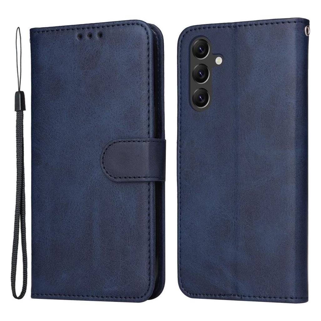 Cover-Discount Galaxy A15 - Premium Handyhülle Etui blau (Samsung Galaxy A15) (660165563E)