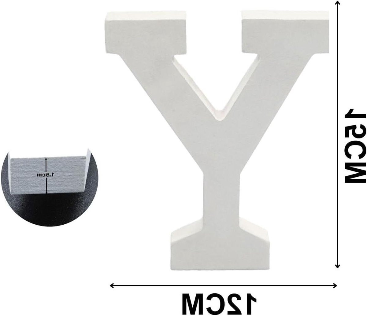 Decoratieve Houten Letter in Houtkleur - 15 cm