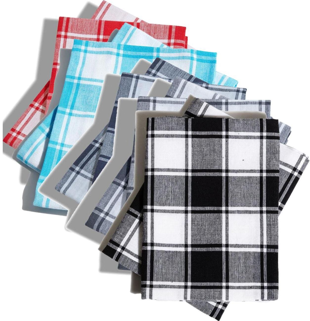Queen Anne 410678 Kitchen Towels Black One Size