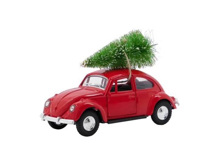House Doctor Décoration en voiture Xmas Rouge