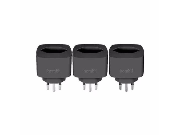 Hombli Smart Swiss Socket Promo Pack 2+1 - black (HBPP-0200) – LED/Leuchtmittel/Glühbirne – schwarz