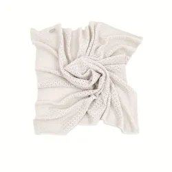 Stokke® Babydecke Merino 80x80 cm, beige