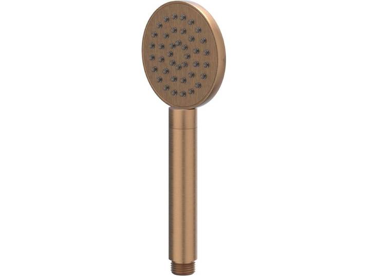 IVY Handdouche Rond 9 cm Satin Spray - Geborsteld Mat Koper PVD