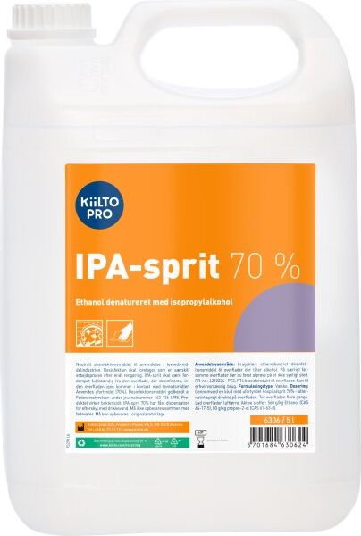 Kiilto Pro Ipa-Sprit 70%   Overfladedesinf.   5 L