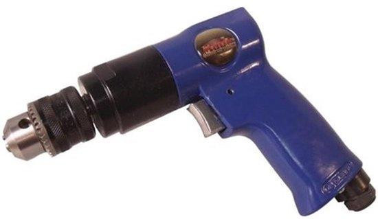 Perslucht Boormachine Rechtsdraaiend voor Metaal en Hout - 10mm Inclusief Accessoires