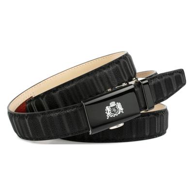 Ledergürtel ANTHONI CROWN, Damen, Gr. 85, schwarz, Leder, gemustert, Gürtel Ledergürtel, Traumhafter Gürtel aus innovativem Leder in 3D-Optik