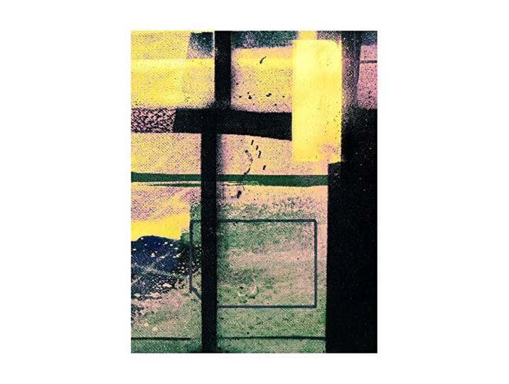 Komar Wandbild - Colorful Sonata - Größe: 40 x 50 cm - Poster, Kunstdruck, Dekoration, Wohnzimmer, Schlafzimmer