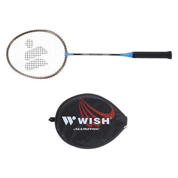 Wish Formula WISH ALUMTEC 316 RAKIETA DO BADMINTONA NIEBIESKO-CZARNA WISH uniwersalny (Bespannt) (14-00-018)