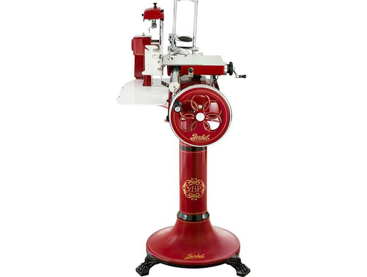 Berkel Aufschnittmaschine Volano rot Edelstahl