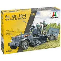 Italeri 1:35 Sd. Kfz. 10/4 mit FLAK 30 und Crew