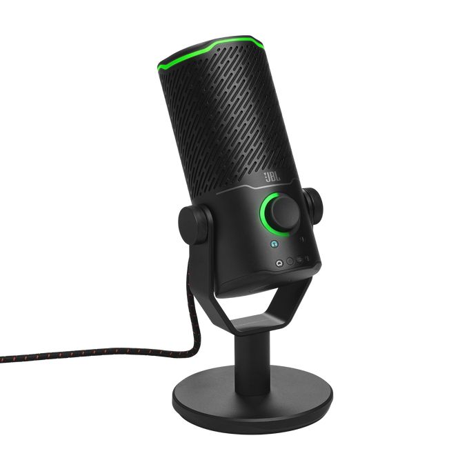 JBL Quantum Stream Studio Tischmikrofon kabelgebunden 192 kHz USB (Schwarz) JBLSTRMSTUDIOBLK