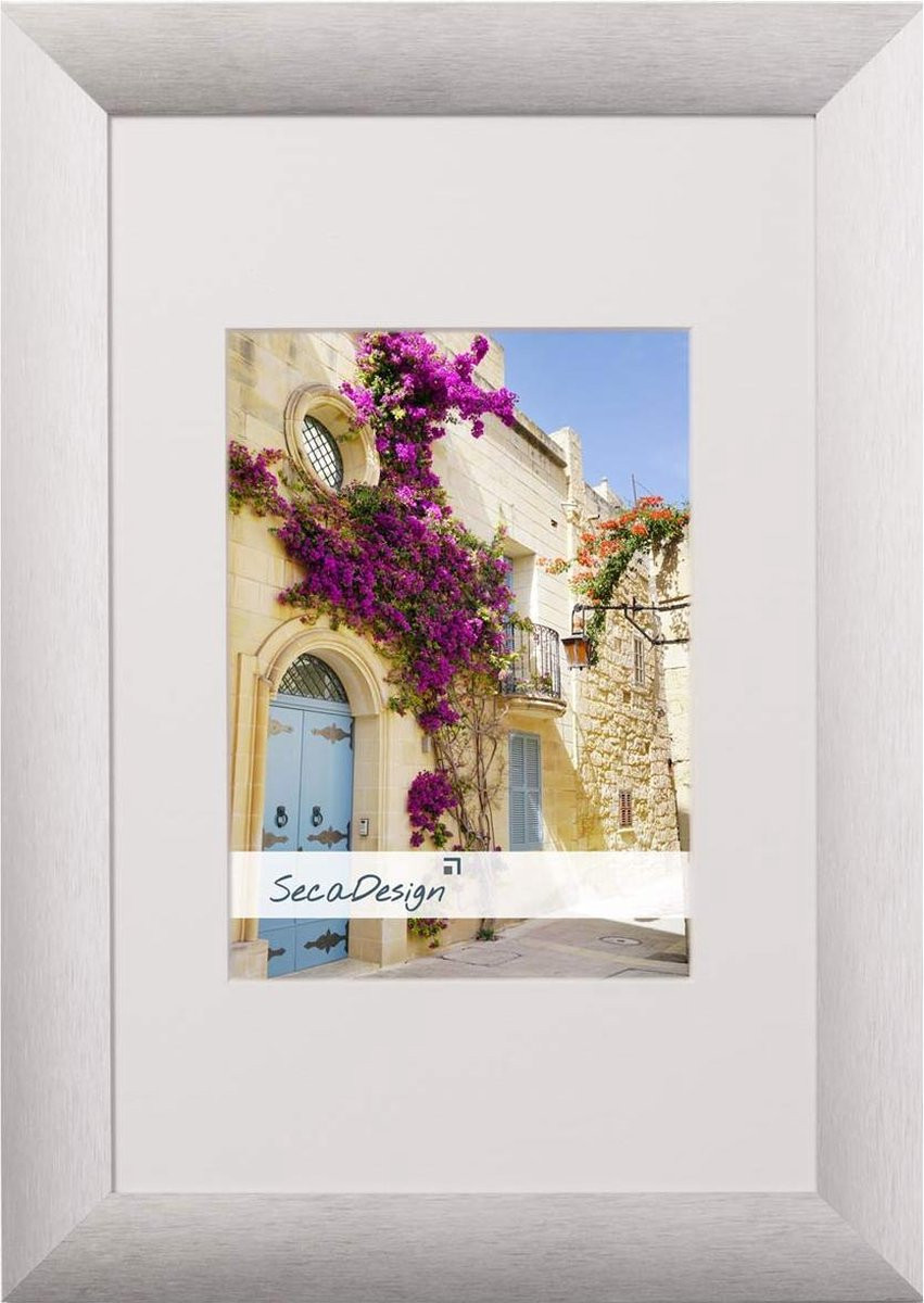 SecaDesign Lumi Pro Fotolijst - Zilver - Aluminium - 13x18 / 9x13 cm