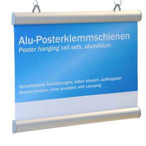 Böttcher-AG Posterleiste DIN A3, Länge 30 cm, Aluminium