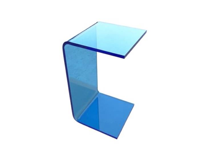 ksjdieunf Couchtisch Kreativer Couchtisch aus Acryl, nordischer moderner Kleiner Tisch, einfacher und luxuriöser Tische for Wohnzimmer(B)