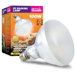 Arcadia - D3 UV Basking Lampe, E27 - 100W