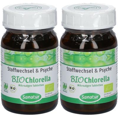 Sanatur Bio Chlorella x2 2x250 St Tabletten