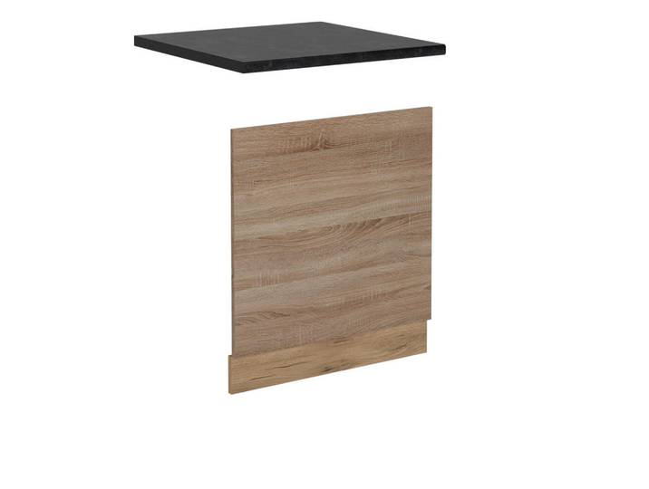 Vicco Frontblende R-Line Sonoma 60 cm, AP Anthrazit, Sonoma Eiche, Eichefarben, Rechteckig, 60x57.2x60 cm, Küchen, Küchenmöbel, Küchenschränke, Küchenunterschränke