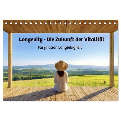 Longevity - Die Zukunft der Vitalität (Tischkalender 2027 DIN A5 quer), CALVENDO Monatskalender