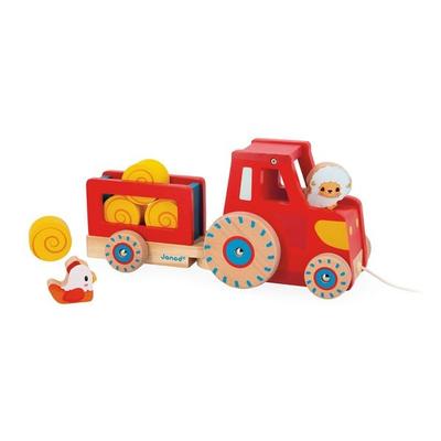 Traktor zum Ziehen – Bauernhof-Abenteuer auf Rädern