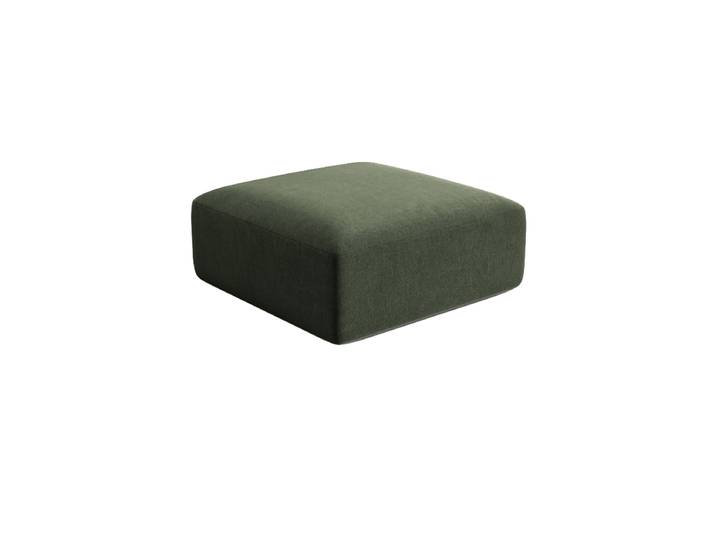 Design Sitzpouf „Campi“ Samt Grün chosen by Bloomingloft