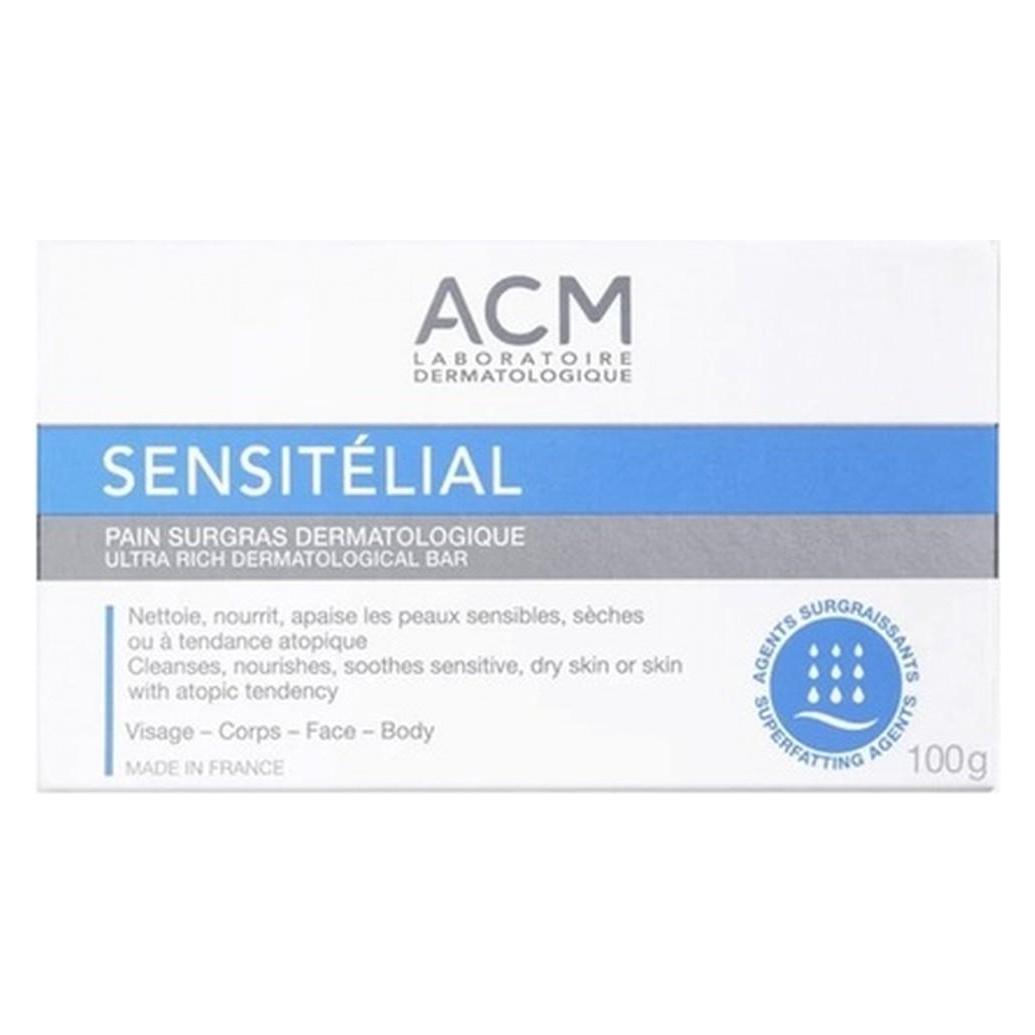 Markenlos Laboratoire ACM Sensitelial Dermatological Wash Bar 100g - Extra Gentle (Hartseife, 100 g) (56663420)
