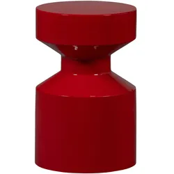 Tchibo - Woood Beistelltisch »Ferry« - 30x30x47cm - rot -