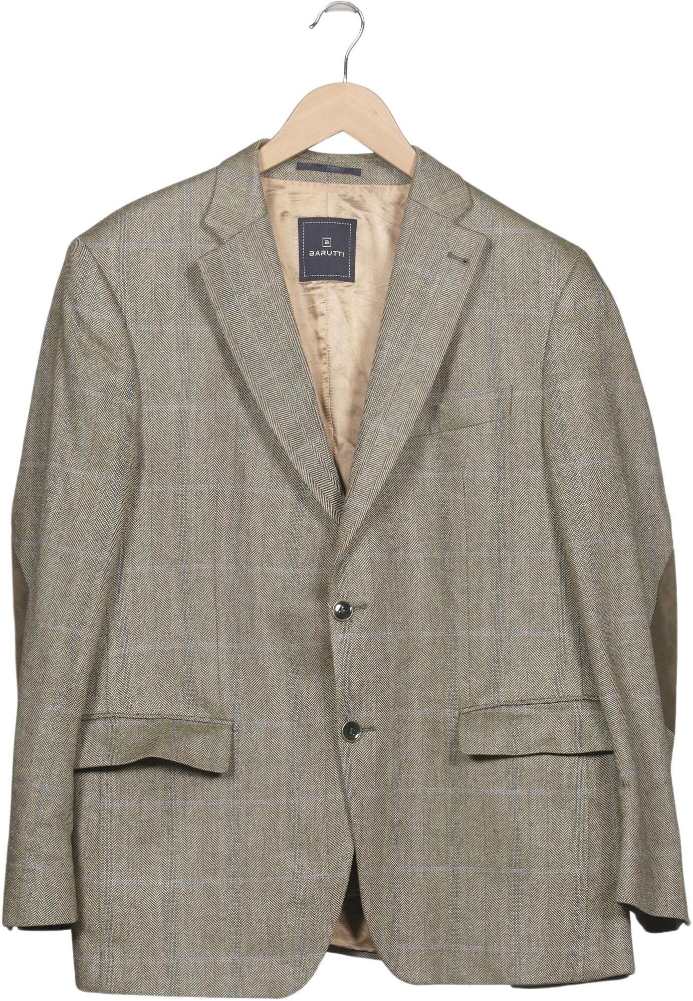 Barutti Herren Sakko, Beige, Kurz-Gr. EU 27, Seide / Elasthan - Second Hand