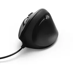 Hama Maus EMC-500 ergonomisch 00182698 6 Tasten schwarz