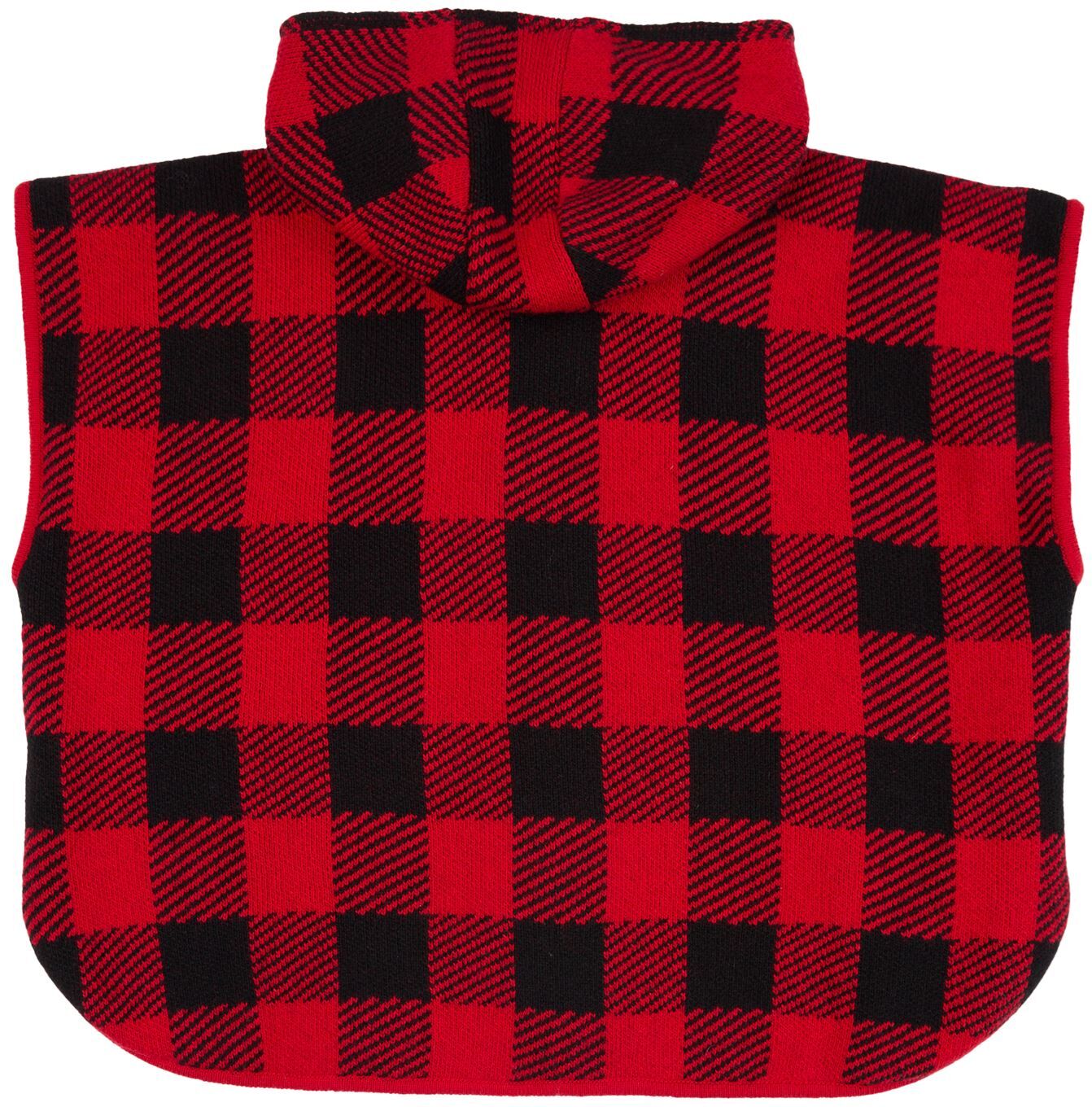 Woolrich Poncho Chica Rojo 3 Chica