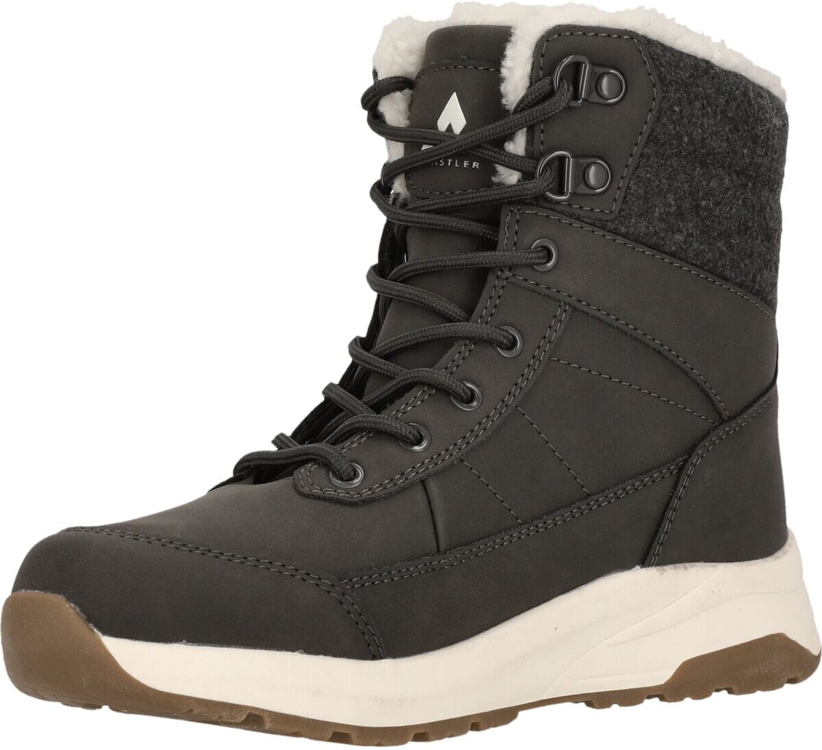 Winterboots WHISTLER "Duien W", Damen, Gr. 36, Warmfutter, schwarz, Synthetik, Textil, Schuhe Winterboots, Snowboots, Winterstiefel, Winterschuhe, gefüttert schwarz 36, Warmfutter