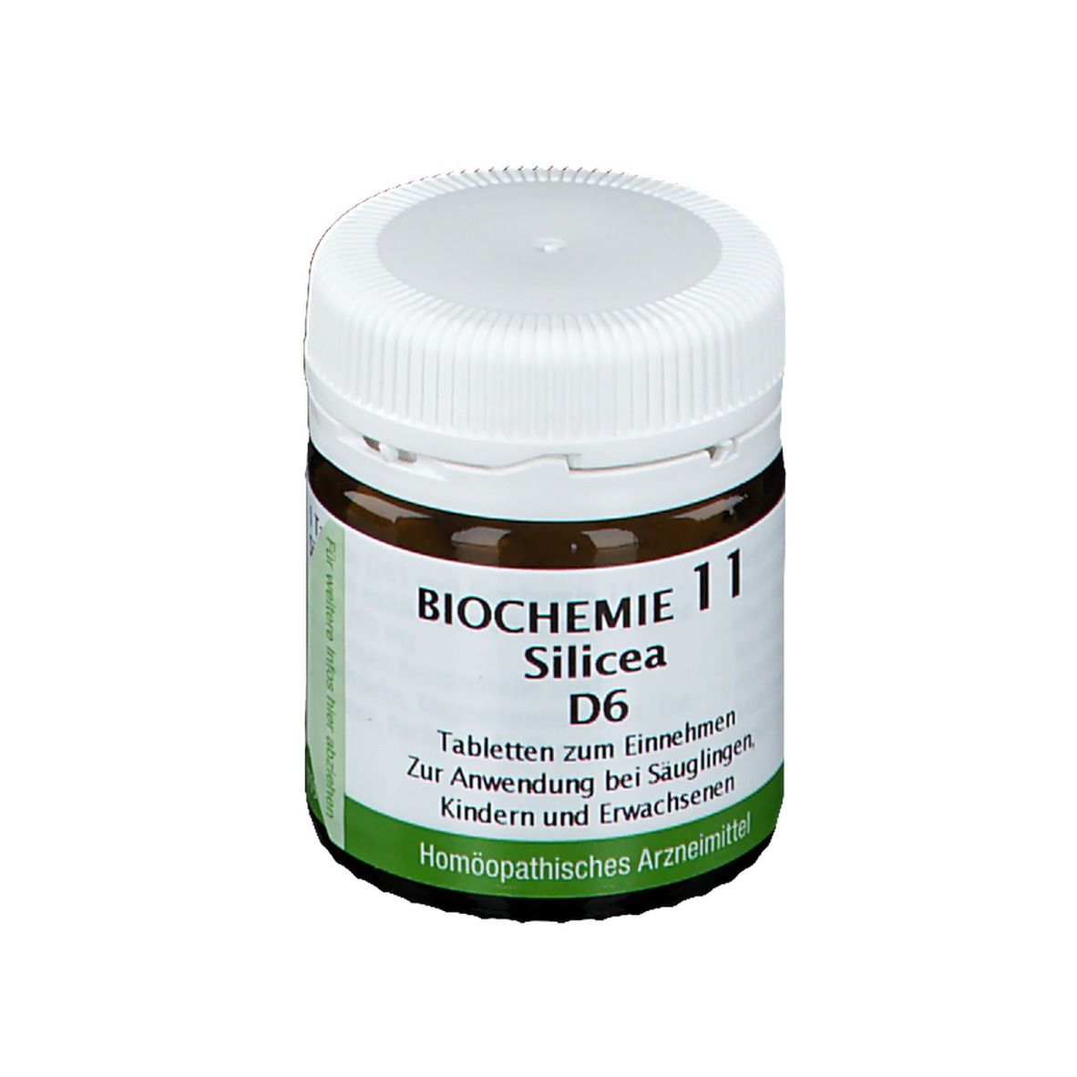 Biochemie 11 Silicea D 6 Tabletten 80 St