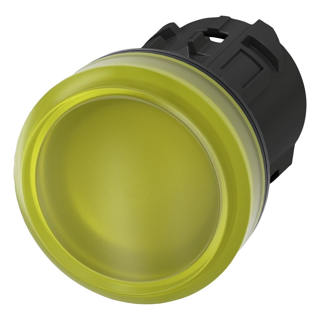 Siemens Indicator light, 22mm, round, yellow (3SU1001-6AA30-0AA0)