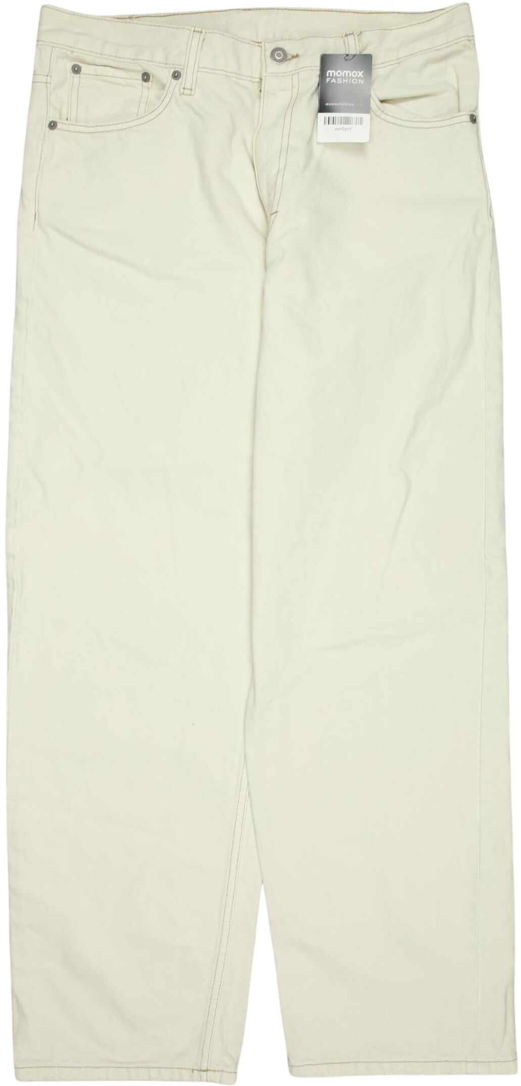 Weekday Damen Jeans, Cremeweiß, Gr. W31, Baumwolle - Second Hand