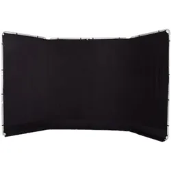 Lastolite Panoramic Background (400 cm, 400 cm), Hintergrundsystem, Schwarz