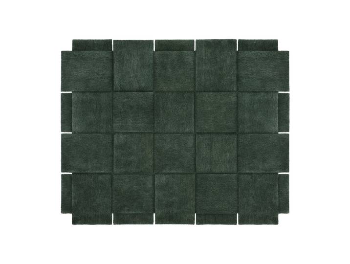 Design House Stockholm Basket Teppich, grün 245 x 300cm