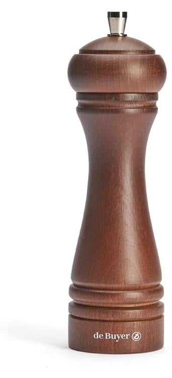 de Buyer Dunkler Java pepermolen, zwart, 18 cm