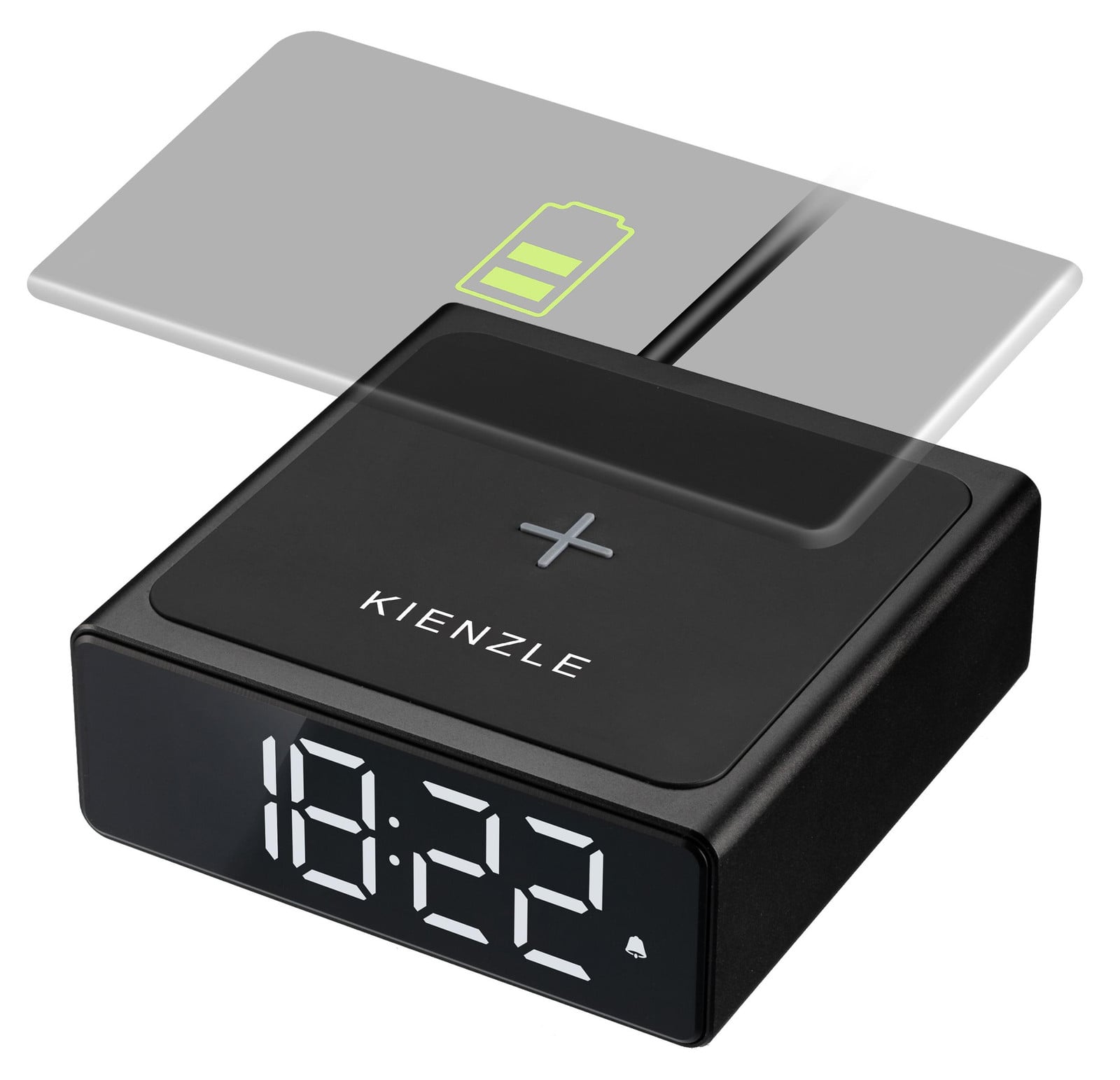 Kienzle Digitale wekker met draadloze oplader