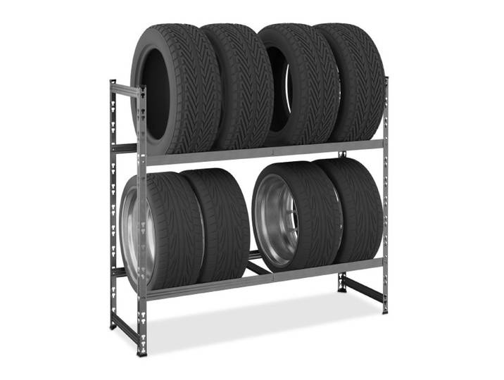 Relaxdays Rangement pour 8 pneus