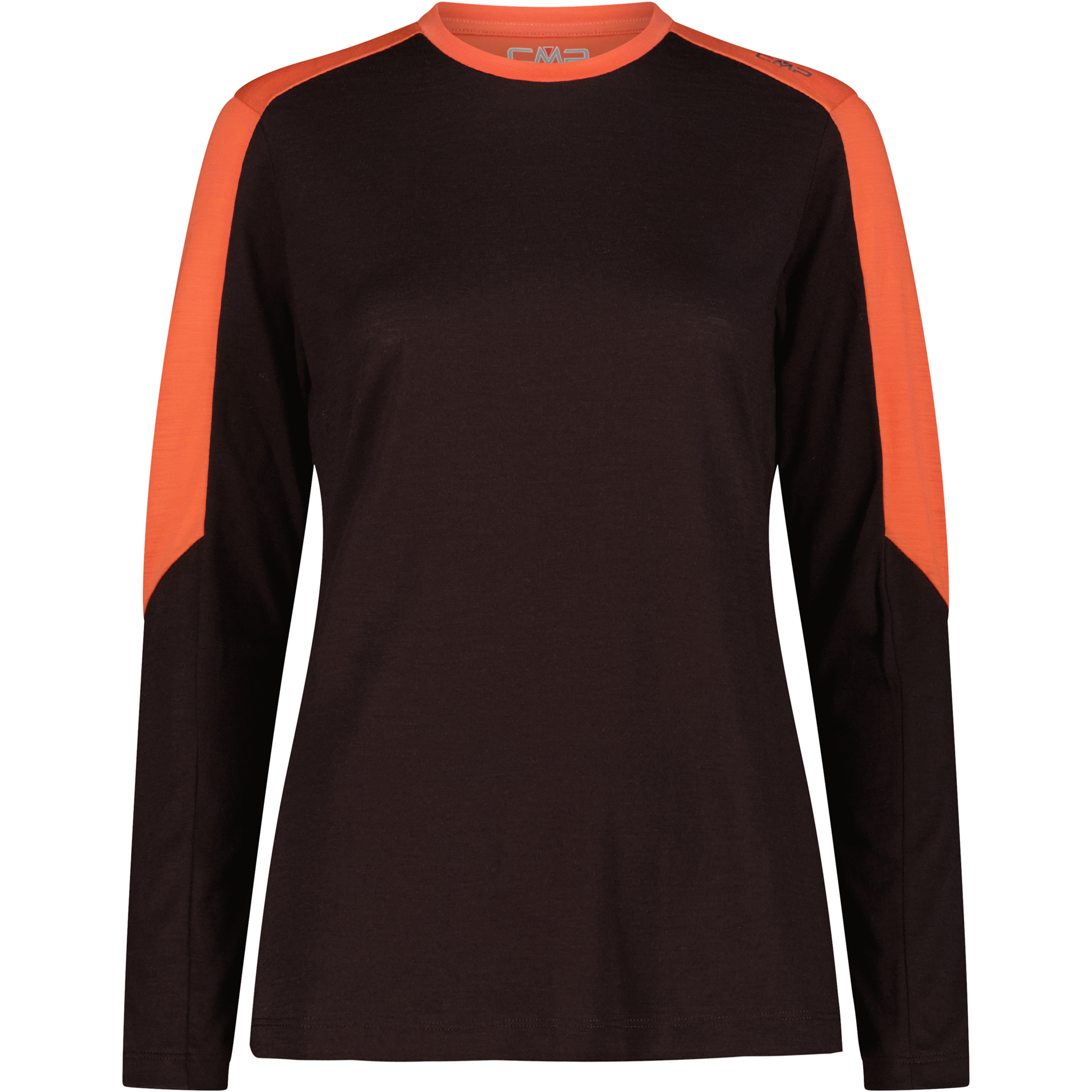 CMP Damen Longsleeves Merino rot Größe XL Skifahren Hautfreundlich Merinowolle