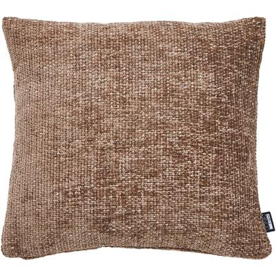 Dekokissen DONE. "Glow", braun (taupe, unifarben), B:45cm H:1cm L:45cm, Polyester, Dekokissen_Sitzkissen_Kissenhüllen