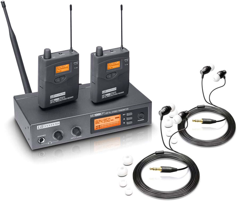 LD Systems Mei 1000 G2 B5 Bundle - In-Ear Monitoring System Drahtlos