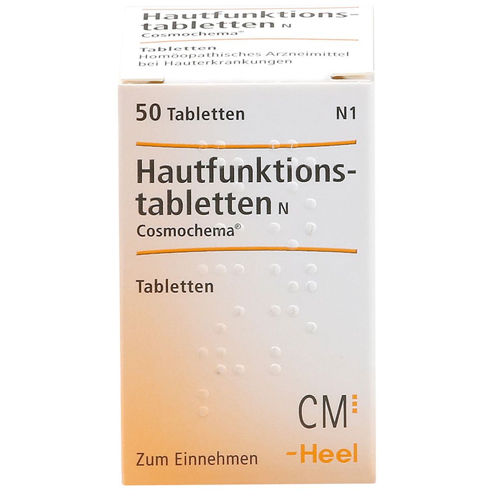 Hautfunktionstabletten N Cosmochema 50 St Tabletten